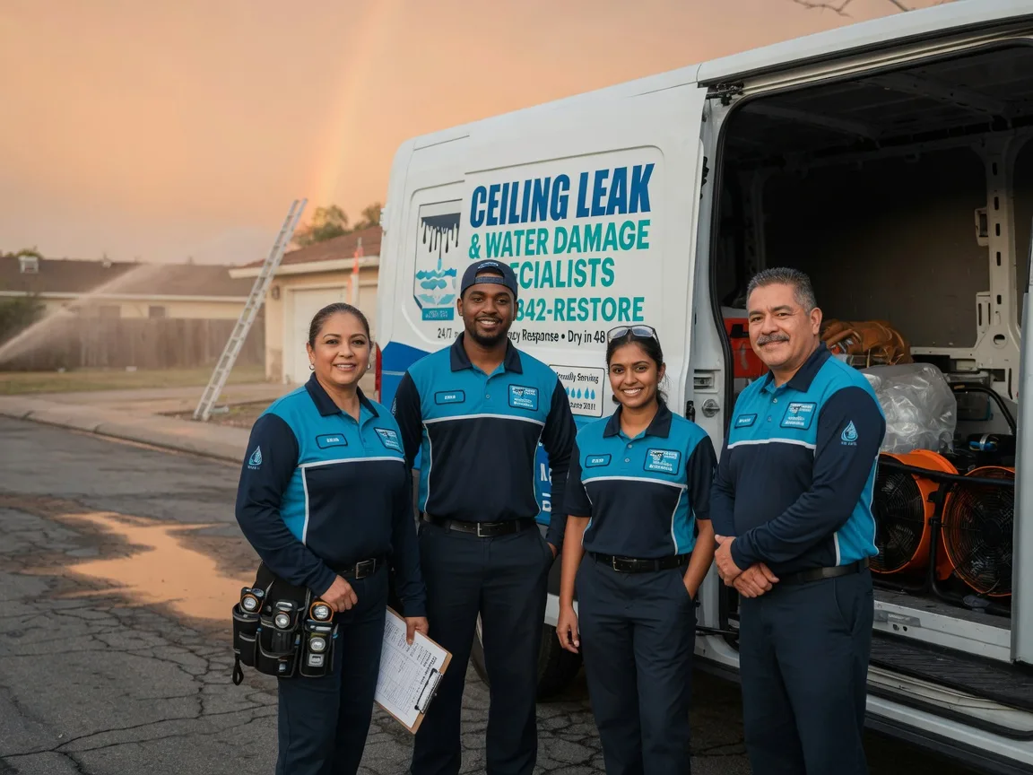 Ceiling Leak Cleanup company in West Burke, VT