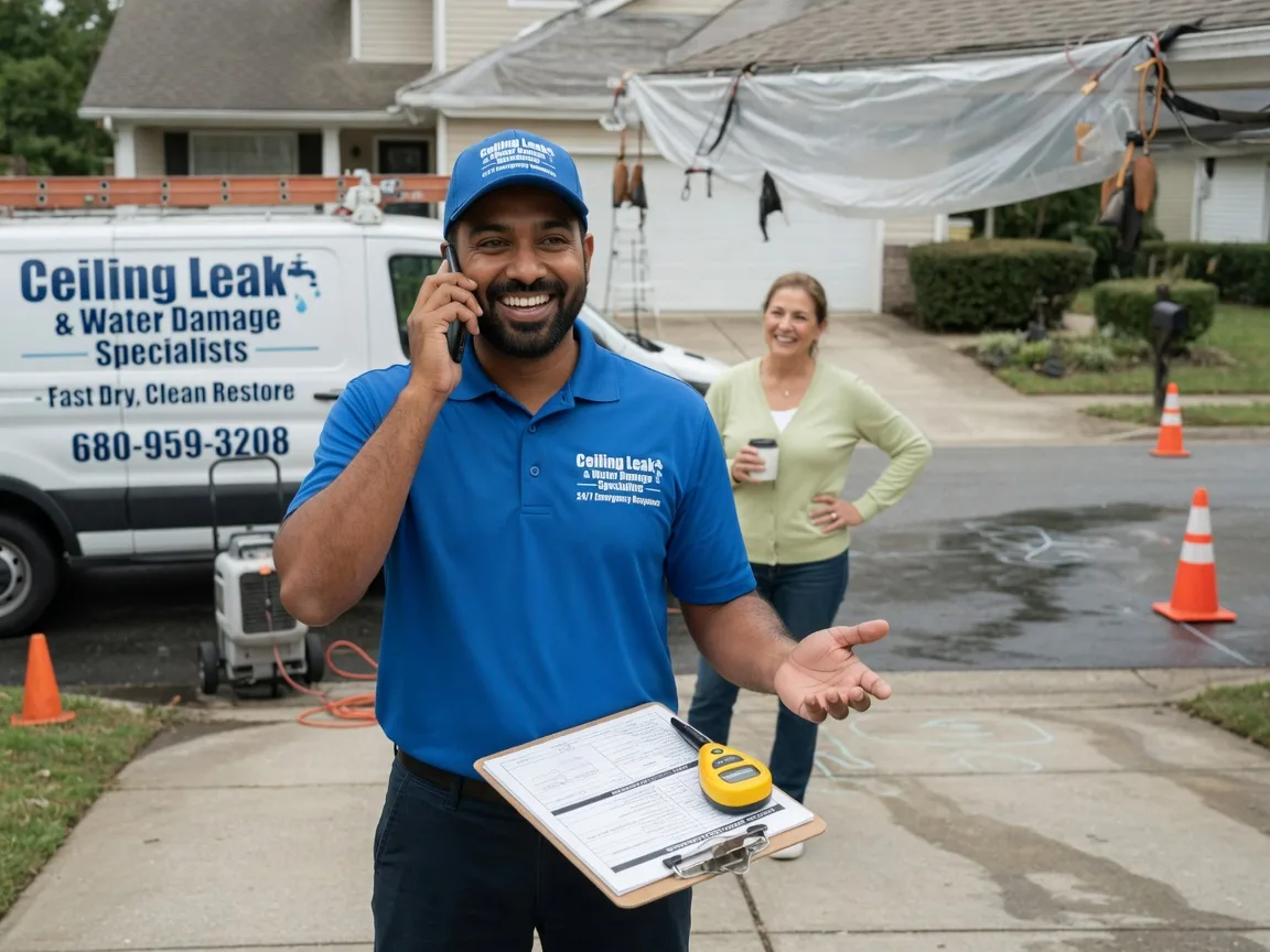 Ceiling Leak Cleanup West Burke, VT FAQs